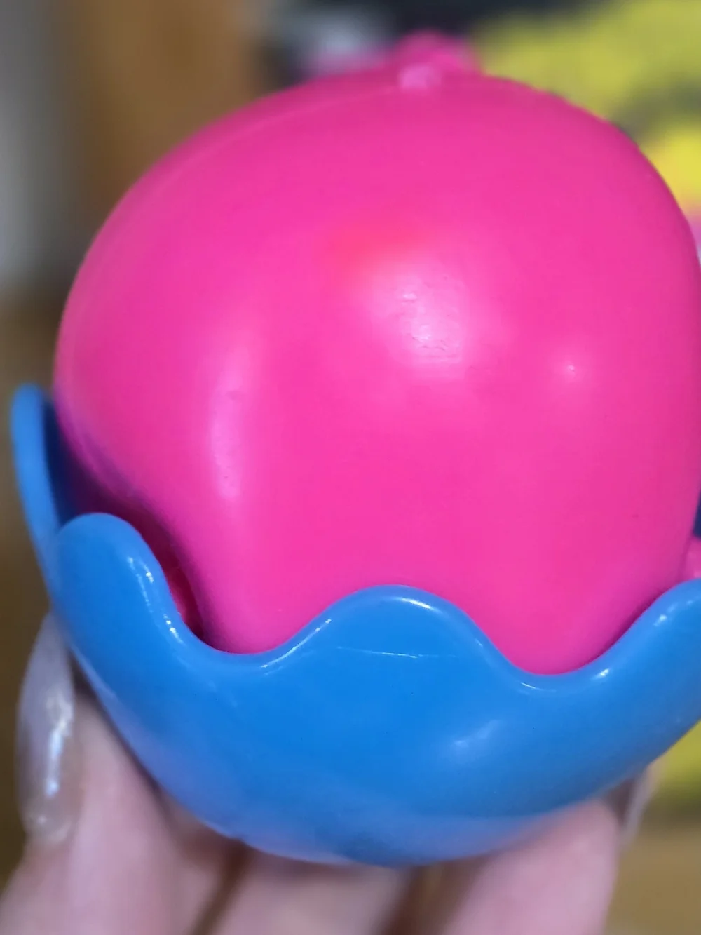 Chicka DeeDoos Pink and Blue Squeeze Toy